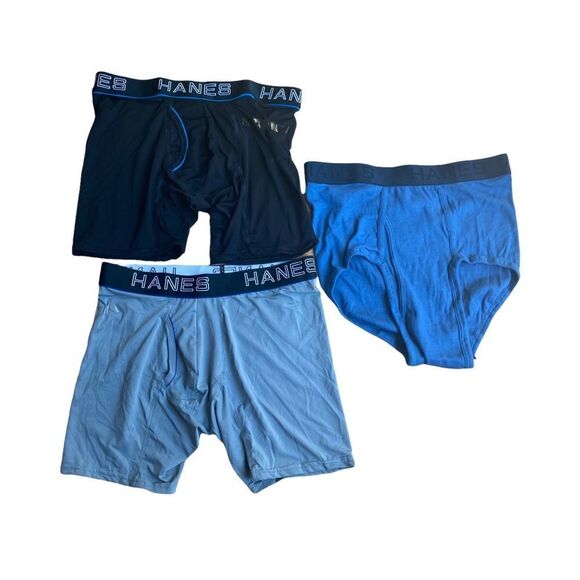 Men’s Hanes Boxer Shorts Briefs Sz M NWOT - Picture 2 of 3